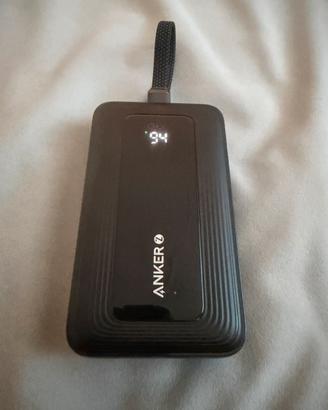 Anker Power Bank 10.000mAh 30W con Cavo Integrato
