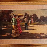 Olio su pannello di masonite (R. D’Andrea)