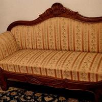 Divano Luigi Filippo della fine "800