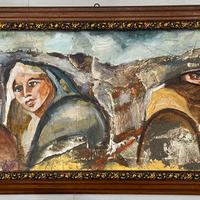 Quadro di Costanzo Barucco 150x50,olio su tela