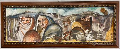 Quadro di Costanzo Barucco 150x50,olio su tela