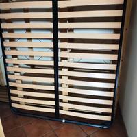 Struttura rete a doghe letto 160x190 con piedini