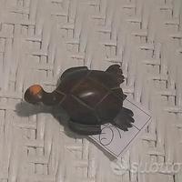 TARTARUGA MARINA ARTIGIANALE IN LEGNO - NUOVA