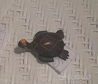 TARTARUGA MARINA ARTIGIANALE IN LEGNO - NUOVA