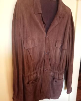 Giacca in pelle Ermenegildo Zegna