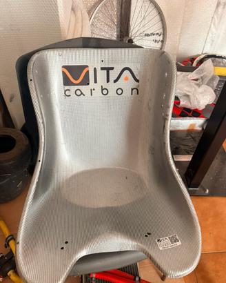 sedile kart vita cabon