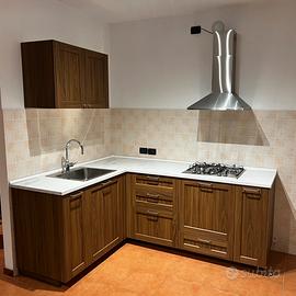 Cucina angolare in legno completa - Ikea