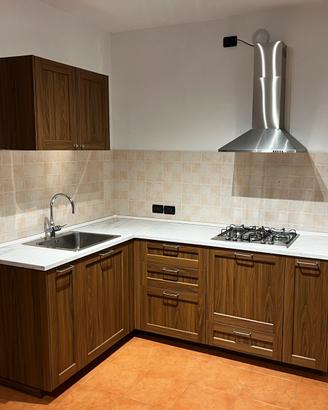 Cucina angolare in legno completa - Ikea