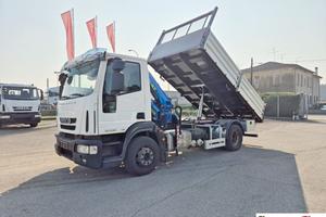 IVECO EUROCARGO 160E28 ribaltabile,gru,Radiocomand