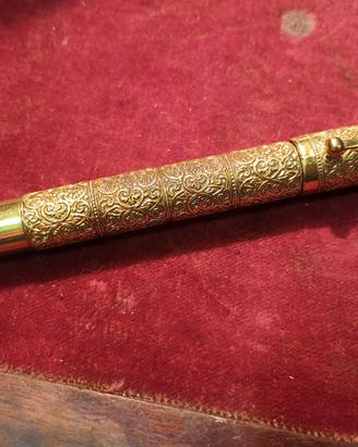 penna stilografica vintage Waterman Gold 