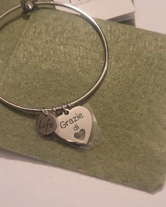 BRACCIALE KIDULT CUORE/GRAZIE