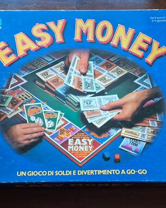 Gioco in scatola vintage anni '80 Easy Money