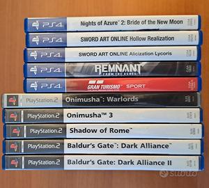 videogiochi PlayStation ps2 e ps4