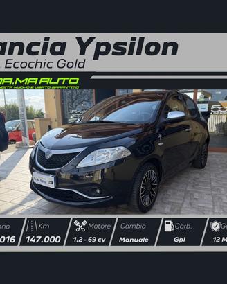 Lancia Ypsilon 1.2 69 CV GPL Ecochic Gold