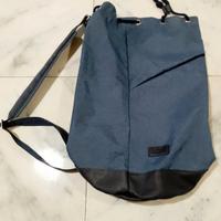 Zaino a spalla Ghepard blu e celeste. 