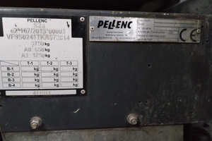 Vendemmiatrice PELLENC mod GRAPE'S Line I 60