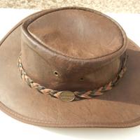 Cappello in Pelle Barmah, Made in Australia