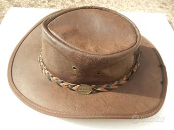 Cappello in Pelle Barmah, Made in Australia