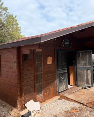 Casetta da giardino / Baita in legno Blockhaus