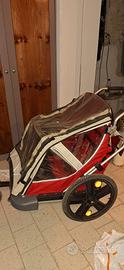 rimorchio bicicletta per bambini 