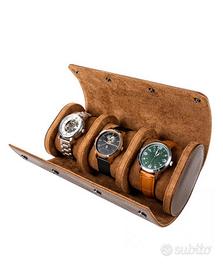 Somm, Cofanetto per orologi Amsterdam - Marrone