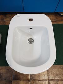 vaso wc dolomite+ vaso bidet dolomite + sedile 