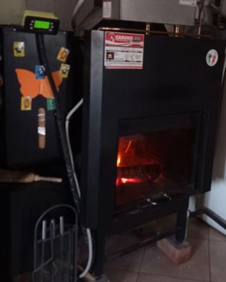 Termocamino Carinci Combinato LegnaPellet