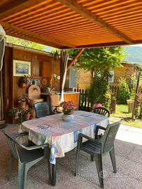 Bungalow con roulotte in Val di Susa