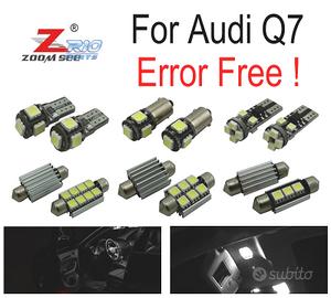 KIT 25 LAMPADE LED INTERNE PER AUDI Q7 4L 2005-201