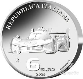Trittico di monete 6 euro Serie Ecc ITA - Ferrari