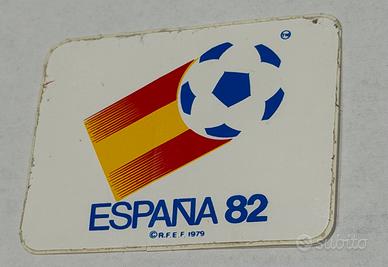 ADESIVO VINTAGE ORIGINALE ESPANA 82