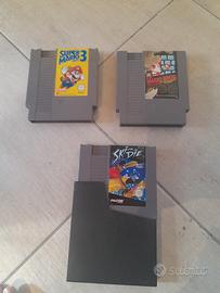 3 giochi Nintendo 1 serie 1985