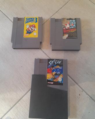 3 giochi Nintendo 1 serie 1985