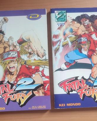 Fatal Fury 2 vol. 1 e 2 - Manga Dynamic Italia