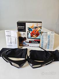 2 paia di occhiali 3D SONY Active Shutter