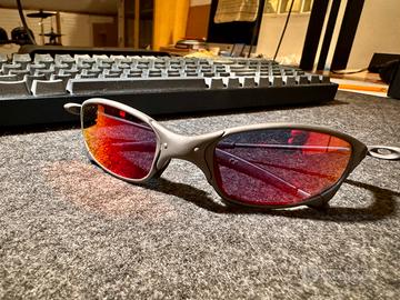 Oakley Juliet X-Metal con ruby red lenses