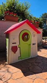 Casetta Chicco giardino e scivolo