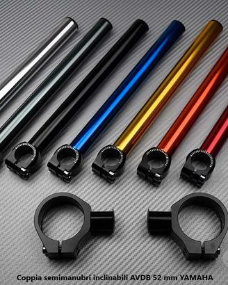 Coppia semimanubri inclinabili AVDB 52 mm YAMAHA