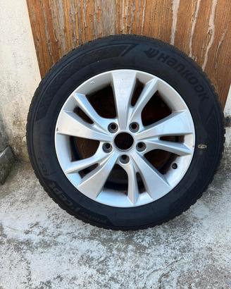 SET 4 RUOTE INV. 215/60 R16 HANKOOK - CERCHI HONDA