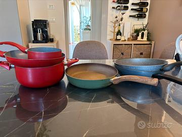 Padelle/pentole Tognana gas/induzione con coperchi