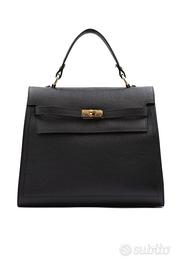Borsa  Kelly Media in vera Pelle