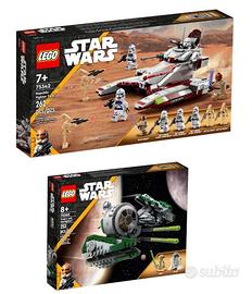 LEGO 75360 Star Wars Yoda's Jedi  75342 Fighter