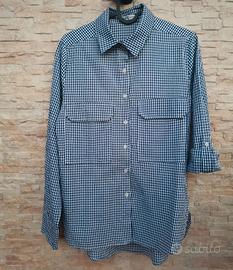 camicia donna a quadretti 