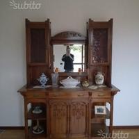 Credenza vetrata soggiorno Liberty 900