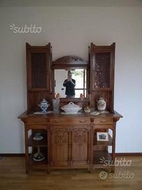 Credenza vetrata soggiorno Liberty 900