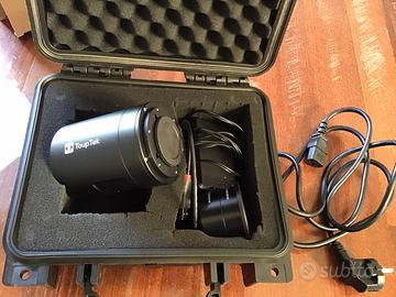 Touptek 585C Pro, OAG M48F, porta filtri, Askar C1