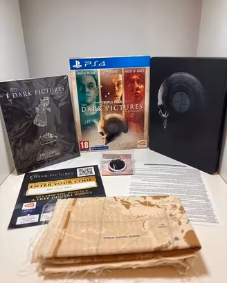 Dark Pictures Antology Triple Pack Ps4 Completo