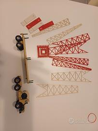 Modello Camion Berliet Solido vintage originale da