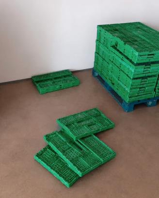 Cassette di plastica pieghevoli