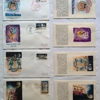 Gio.buste: Lotto 4+4 pz Apollo 16 - 1972